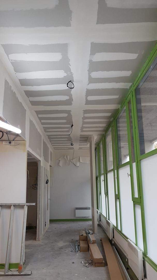 Pose plafond placo Romainville